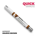 AK Interactive - ORANGE BROWN - QUICK MARKER festékfilc
