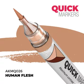 AK Interactive - HUMAN FLESH - QUICK MARKER festékfilc