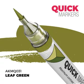 AK Interactive - LEAF GREEN - QUICK MARKER festékfilc