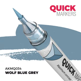 AK Interactive - WOLF BLUE GREY - QUICK MARKER festékfilc