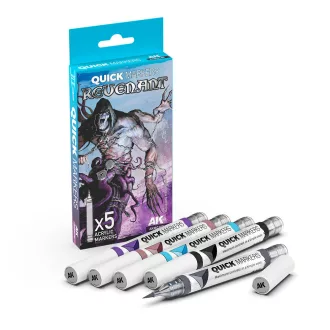   AK Interactive - REVENANT QUICK MARKERS SET festékfilc-készlet