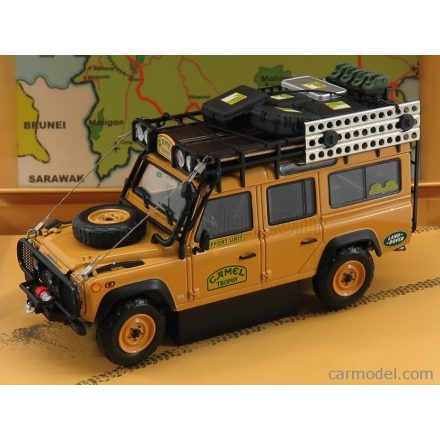 ALMOST-REAL LAND ROVER DEFENDER 110 N 0 RALLY CAMEL TROPHY MALAYSIA 1993