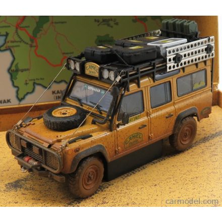 ALMOST-REAL LAND ROVER DEFENDER 110 RALLY CAMEL TROPHY MALAYSIA 1993 DIRTY VERSION