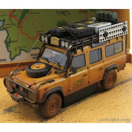 ALMOST-REAL LAND ROVER DEFENDER 110 RALLY CAMEL TROPHY MALAYSIA 1993 DIRTY VERSION