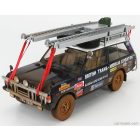 ALMOST-REAL LAND ROVER TARGA ID.PLATE 868K - RANGE ROVER N 0 RALLY BRITISH TRANS AMERICAS EXPEDITION EDITION ALASKA-CAPE HORN DIRTY VERSION 1971-1972