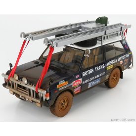  ALMOST-REAL LAND ROVER TARGA ID.PLATE 868K - RANGE ROVER N 0 RALLY BRITISH TRANS AMERICAS EXPEDITION EDITION ALASKA-CAPE HORN DIRTY VERSION 1971-1972