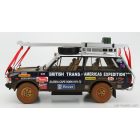 ALMOST-REAL LAND ROVER TARGA ID.PLATE 868K - RANGE ROVER N 0 RALLY BRITISH TRANS AMERICAS EXPEDITION EDITION ALASKA-CAPE HORN DIRTY VERSION 1971-1972