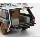 ALMOST-REAL LAND ROVER TARGA ID.PLATE 868K - RANGE ROVER N 0 RALLY BRITISH TRANS AMERICAS EXPEDITION EDITION ALASKA-CAPE HORN DIRTY VERSION 1971-1972