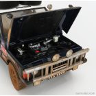 ALMOST-REAL LAND ROVER TARGA ID.PLATE 868K - RANGE ROVER N 0 RALLY BRITISH TRANS AMERICAS EXPEDITION EDITION ALASKA-CAPE HORN DIRTY VERSION 1971-1972