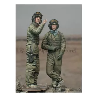 Alpine Miniatures OIF US Tank Crew Set (2 figs)