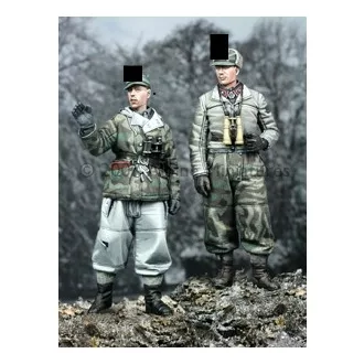 Alpine Miniatures Winter Panzer Crew Set (2 figs)