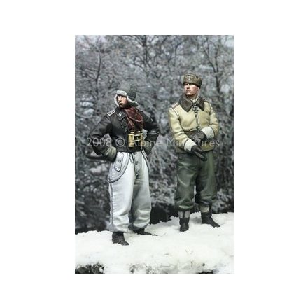 Alpine Miniatures LAH Officers Kharkov Set #1 (2 figs)