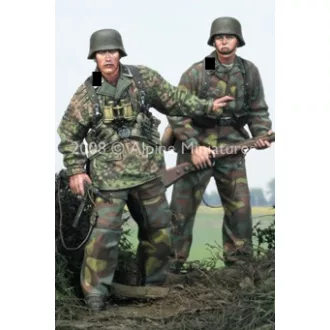   Alpine Miniatures 12 SS "HJ" Grenadier Set (2 figs)