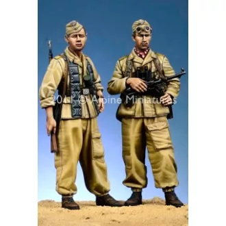Alpine Miniatures DAK Ramcke Brigade Set (2 figs)