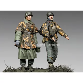 Alpine Miniatures KG Hansen at Poteau Set #1 (2 figs)