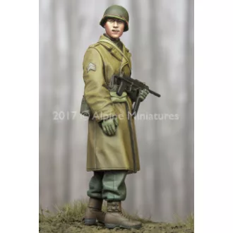 Alpine Miniatures WW2 US Infantry NCO Winter