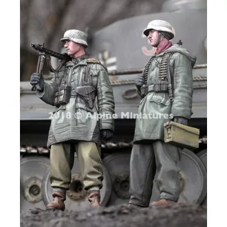 Alpine Miniatures WSS MG Team at Kharkov Set - 2 figs