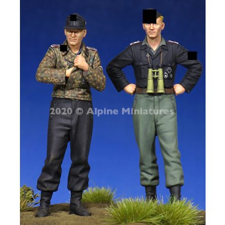 Alpine Miniatures WSS Panzer Crew Set (2 figures)