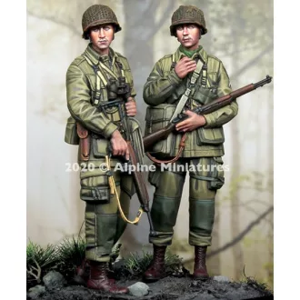 Alpine Miniatures US 101st Airborne Set #2 - 2 figures