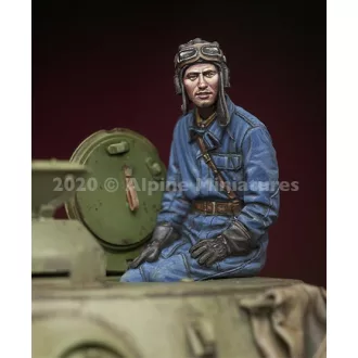 Alpine Miniatures Russian Tank Commander #1