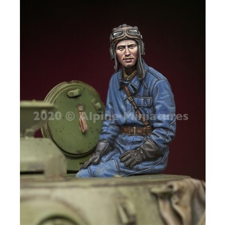 Alpine Miniatures Russian Tank Commander #1