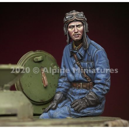 Alpine Miniatures Russian Tank Commander Set - 2 figures