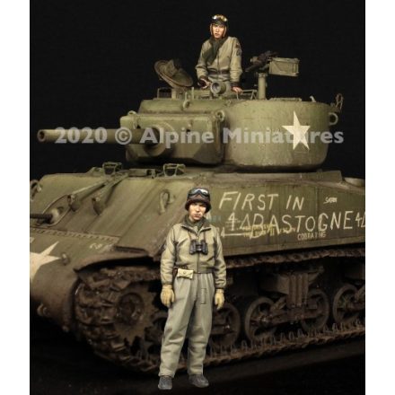Alpine Miniatures US Tank Commander Set (2 figures)