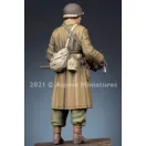 Alpine Miniatures WW2 US MG Gunner Winter