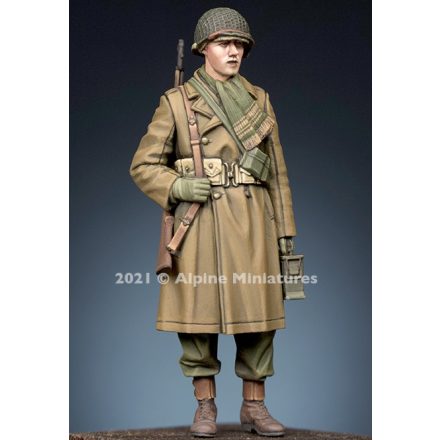 Alpine Miniatures WW2 US Ammo Carrier Winter