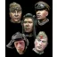 Alpine Miniatures WW2 Russian Heads #1