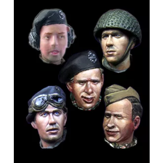 Alpine Miniatures WW2 British Head Set #1