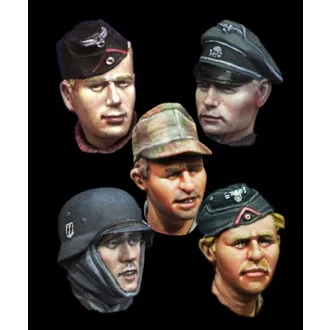 Alpine Miniatures WW2 German Head Set #1