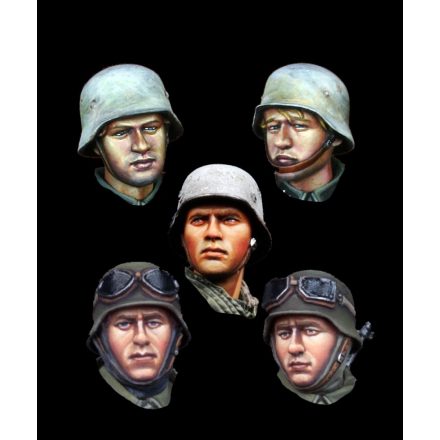 Alpine Miniatures German Infantry Head Set