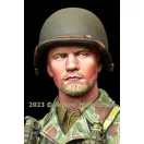Alpine Miniatures US Infantry Head Set #1 (4pcs)