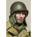 Alpine Miniatures US Infantry Head Set #1 (4pcs)