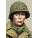 Alpine Miniatures US Infantry Head Set #2 (4pcs)