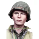 Alpine Miniatures US Infantry Head Set #2 (4pcs)