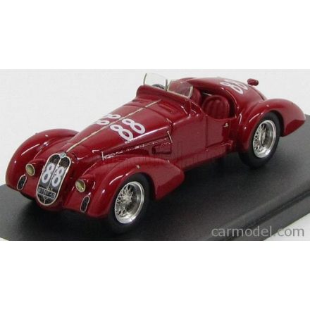 ALFAMODEL 43 ALFA ROMEO 6C 2500 SS SPIDER N 88 SASSI - SUPERGA 1939 G.CORNAGGIA