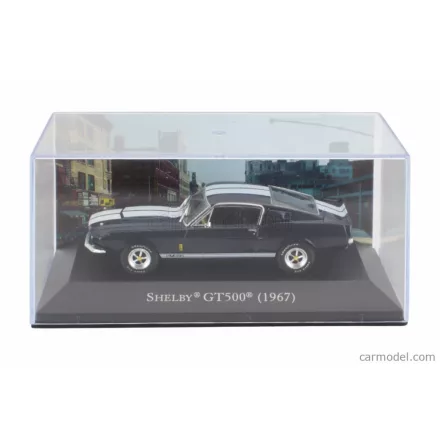 EDICOLA FORD MUSTANG SHELBY GT500 COUPE 1967 - WITH SHOWCASE
