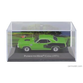 EDICOLA PLYMOUTH HEMI CUDA COUPE 1971 - WITH SHOWCASE