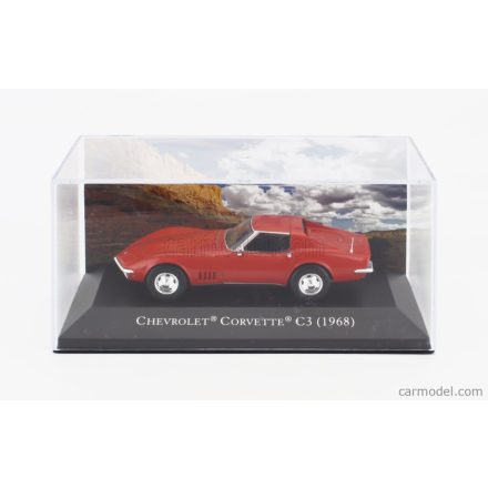 EDICOLA CHEVROLET CORVETTE C3 COUPE 1968 - WITH SHOWCASE