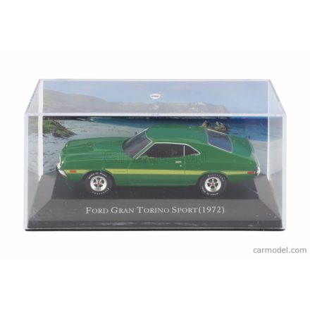 EDICOLA FORD GRAN TORINO SPORT COUPE 1972 - WITH SHOWCASE