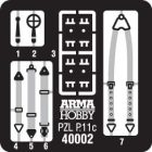 Arma Hobby PZL P.11c makett
