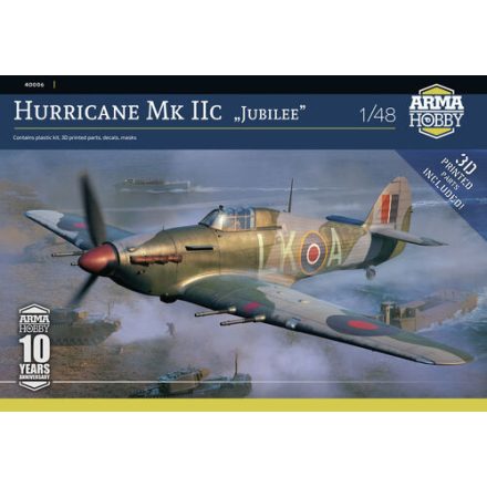 Arma Hobby Hurricane Mk IIc 'Jubilee' makett
