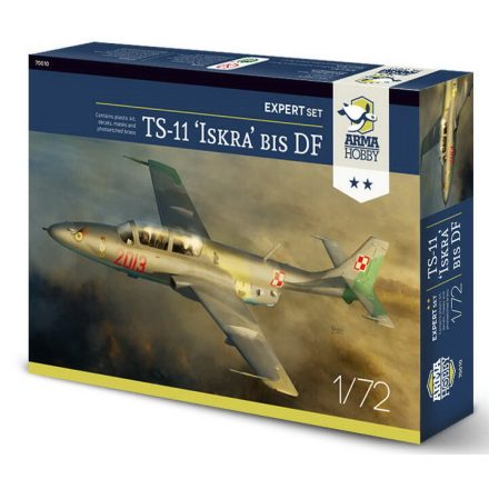 Arma Hobby TS-11 Iskra bis DF Expert Set makett