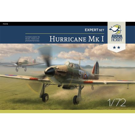 Arma Hobby Hawker Hurricane Mk.I Expert Set makett