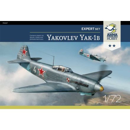 Arma Hobby Yakovlev Yak-1b Expert Set makett