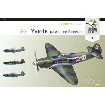 Arma Hobby Yak-1b Allied Fighter Limited Edition makett