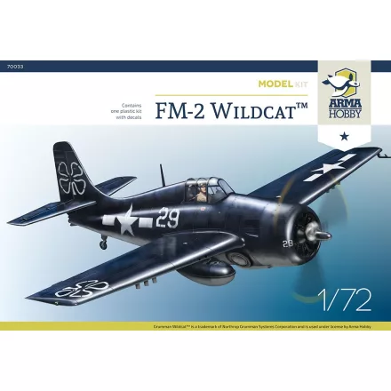Arma Hobby General-Motors FM-2 Wildcat makett