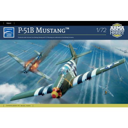 Arma Hobby P-51B Mustang makett